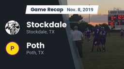Recap: Stockdale  vs. Poth  2019