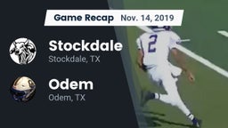 Recap: Stockdale  vs. Odem  2019