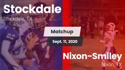Matchup: Stockdale vs. Nixon-Smiley  2020