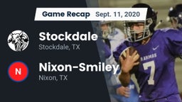 Recap: Stockdale  vs. Nixon-Smiley  2020