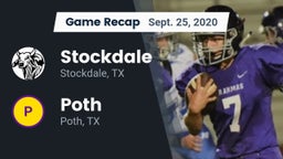 Recap: Stockdale  vs. Poth  2020