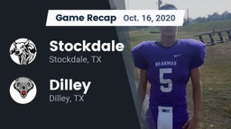Recap: Stockdale  vs. Dilley  2020