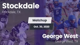 Matchup: Stockdale vs. George West  2020