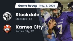 Recap: Stockdale  vs. Karnes City  2020