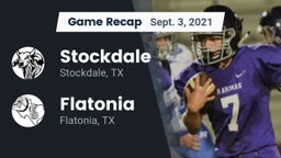 Recap: Stockdale  vs. Flatonia  2021
