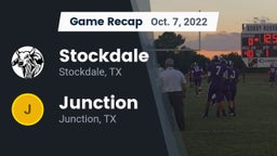 Recap: Stockdale  vs. Junction  2022