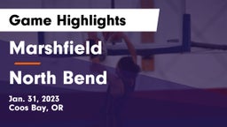 Marshfield  vs North Bend  Game Highlights - Jan. 31, 2023