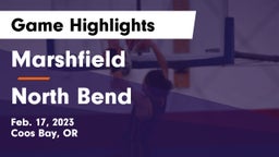Marshfield  vs North Bend  Game Highlights - Feb. 17, 2023