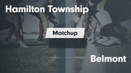 Matchup: Hamilton Township vs. Belmont  2016