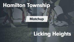 Matchup: Hamilton Township vs. Licking Heights  2016