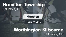 Matchup: Hamilton Township vs. Worthington Kilbourne  2016
