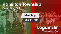 Matchup: Hamilton Township vs. Logan Elm  2016