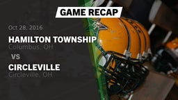 Recap: Hamilton Township  vs. Circleville  2016