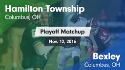 Matchup: Hamilton Township vs. Bexley  2016