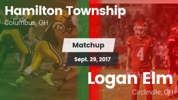 Matchup: Hamilton Township vs. Logan Elm  2017
