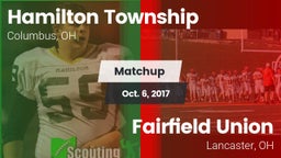 Matchup: Hamilton Township vs. Fairfield Union  2017