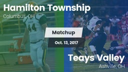 Matchup: Hamilton Township vs. Teays Valley  2017