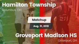 Matchup: Hamilton Township vs. Groveport Madison HS 2018