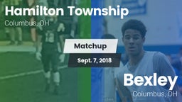 Matchup: Hamilton Township vs. Bexley  2018