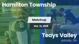 Matchup: Hamilton Township vs. Teays Valley  2018