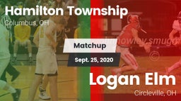 Matchup: Hamilton Township vs. Logan Elm  2020