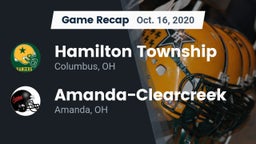 Recap: Hamilton Township  vs. Amanda-Clearcreek  2020