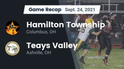 Recap: Hamilton Township  vs. Teays Valley  2021