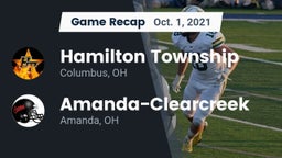Recap: Hamilton Township  vs. Amanda-Clearcreek  2021