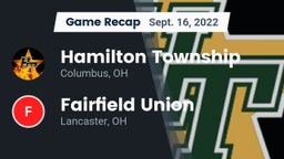 Recap: Hamilton Township  vs. Fairfield Union  2022