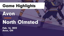 Avon  vs North Olmsted  Game Highlights - Feb. 16, 2022