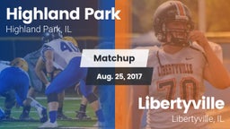 Matchup: Highland Park vs. Libertyville  2017