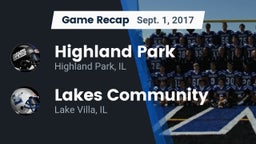 Recap: Highland Park  vs. Lakes Community  2017