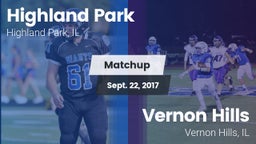 Matchup: Highland Park vs. Vernon Hills  2017