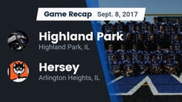 Recap: Highland Park  vs. Hersey  2017