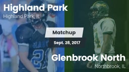 Matchup: Highland Park vs. Glenbrook North  2017