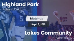 Matchup: Highland Park vs. Lakes Community  2019