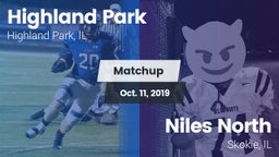 Matchup: Highland Park vs. Niles North  2019