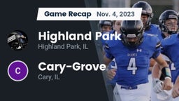 Recap: Highland Park  vs. Cary-Grove  2023