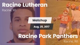 Matchup: Racine Lutheran vs. Racine Park Panthers  2017