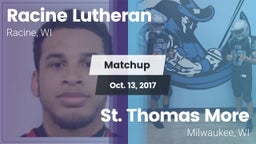 Matchup: Racine Lutheran vs. St. Thomas More  2017