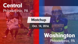 Matchup: Central vs. Washington  2016
