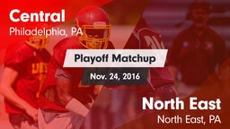 Matchup: Central vs. North East  2016