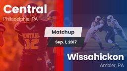 Matchup: Central vs. Wissahickon  2017