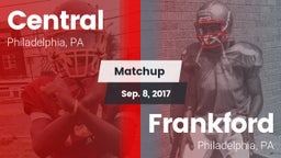 Matchup: Central vs. Frankford  2017