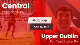 Matchup: Central vs. Upper Dublin  2017