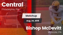 Matchup: Central vs. Bishop McDevitt  2018