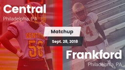 Matchup: Central vs. Frankford  2018
