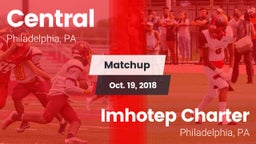 Matchup: Central vs. Imhotep Charter  2018