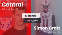 Matchup: Central vs. Simon Gratz  2019