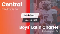 Matchup: Central vs. Boys' Latin Charter  2020